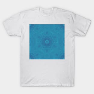 Sacred blue kaleidoscope T-Shirt